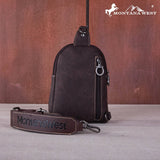 Montana West Embroidered Boot Stitch Sling Bag