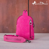 Montana West Embroidered Boot Stitch Sling Bag