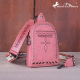 Montana West Embroidered Boot Stitch Sling Bag
