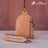 Montana West Embroidered Boot Stitch Sling Bag