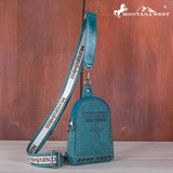 Montana West Embroidered Boot Stitch Sling Bag