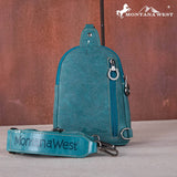 Montana West Embroidered Boot Stitch Sling Bag