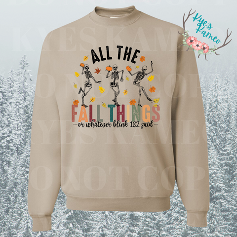 All The Fall Things, or Whatever Crewneck