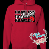 Outlaws Stacked- Red