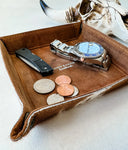 Cowhide Leather Tray