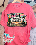 Wyoming Doesn't Exist- CC Tee (PREORDER)