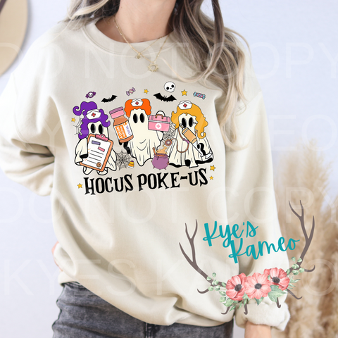 Hocus Poke-Us-  Tee or Crewneck