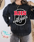 Outlaws- Faux Sequin- Crewneck- PREORDER