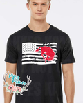 Outlaws Flag- White- Tee- PREORDER