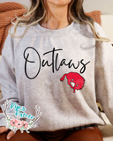 Outlaws Script- Crewneck- PREORDER