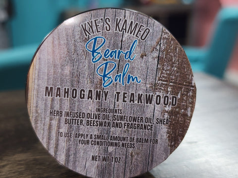 Conditioning Beard Balm- Mahogany Teakwood
