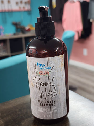 Beard Wash- Mahogany Teakwood