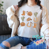 Western Fall Collage Tee