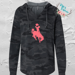 RTS- Wyo Hoodie- Black Camo