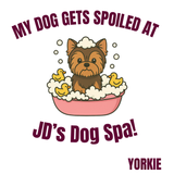 JD's Dog Spa- Hoodie PREORDER
