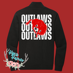 Outlaws Pullover- Stacked Front and Back