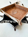 Cowhide Leather Tray