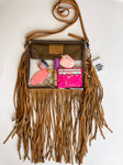 Hand Tooled Clear Purse Crossbody - Clear Stadium