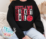 Distressed Outlaws Basketball- preorder closes Saturday February 28th!