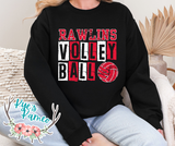 Distressed Rawlins Volleyball- preorder closes Saturday February 28th!