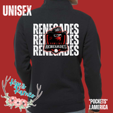 Rawlins Renegades 1/4 Zip Up- Unisex - preorder