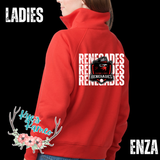 Rawlins Renegades 1/2 Zip Up- Ladies- preorder