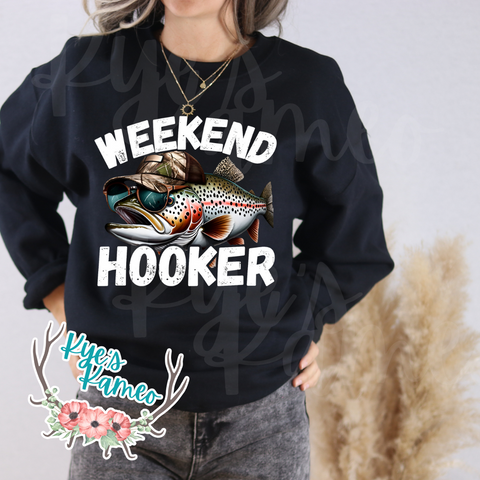 Weekend Hooker Crewneck