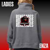 Rawlins Renegades 1/2 Zip Up- Ladies- preorder