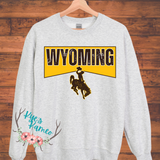 Wyoming Steamboat Crewneck