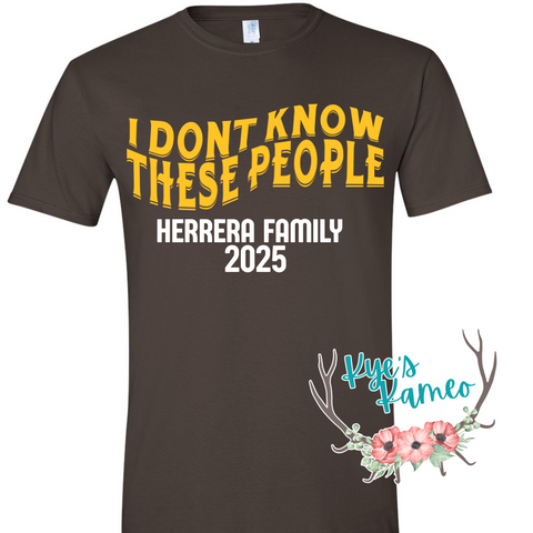 Herrera Family Tee- 2025
