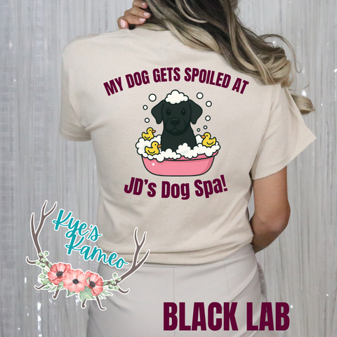 JD's Dog Spa- Custom Tees- PREORDER