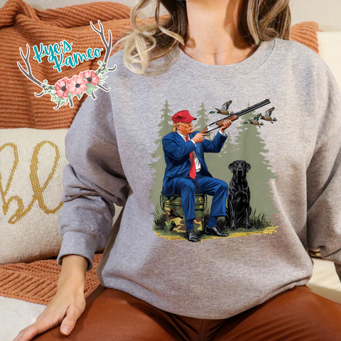 Trump Shooting Crewneck