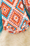 Aztec & Cow Onesie
