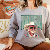 Western Trump Crewneck