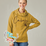 Cowboys- Funnel Neck Hoodie- PREORDER CLOSES FRIDAY 11/28 @ MIDNIGHT!