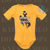 Wyoming Cowboys- Onesie