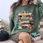 Christmas VHS Front Only- Crewneck