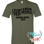 Herrera Family Tee- 2025