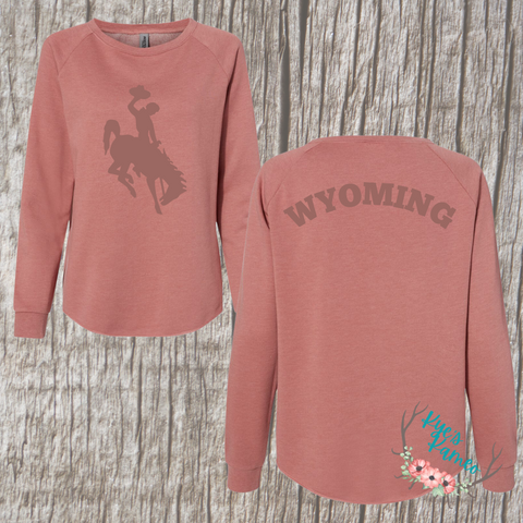 Wyoming Crew- Dusty Rose and Mauve