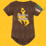 Wyoming Cowboys- Onesie