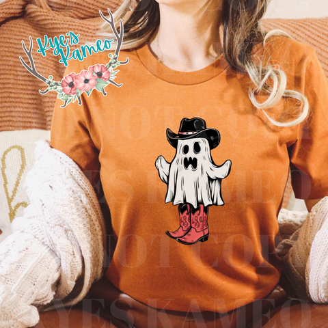 Ghost in Boots Tee