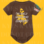 Wyoming Cowboys- Onesie