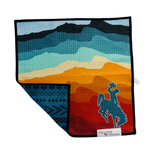 Wyoming Cowboy | Reversible Towel: Hand Towel
