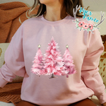 Pretty Pink Trees- Crewneck