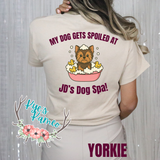 JD's Dog Spa- Custom Tees- PREORDER