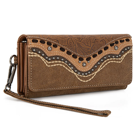 Montana West Embossed Collection Wallet
