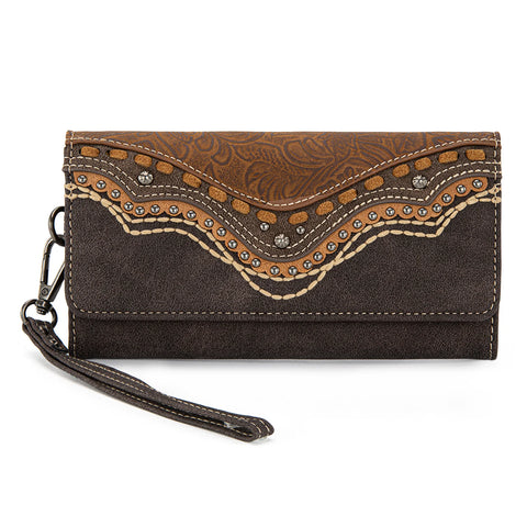 MW1340-W002 Montana West Embossed Collection Wallet