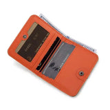 Wrangler Solid Color Small BI-Fold Wallet RFID Card Holder - Khaki
