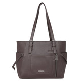 Trinity Ranch Hair-On Leather Studs Collection Concealed Carry Tote