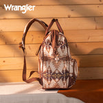 Wrangler Aztec Printed Callie Backpack - Tan